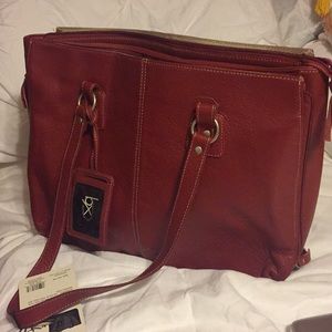 Buxton Genuine Leather Tote Bag
